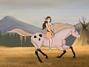A horse riding