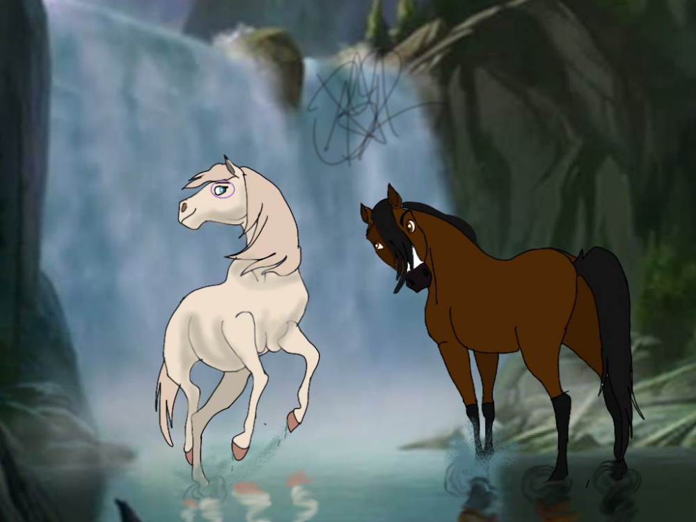 Trade with DLW Sahara and Thunder at the waterfall