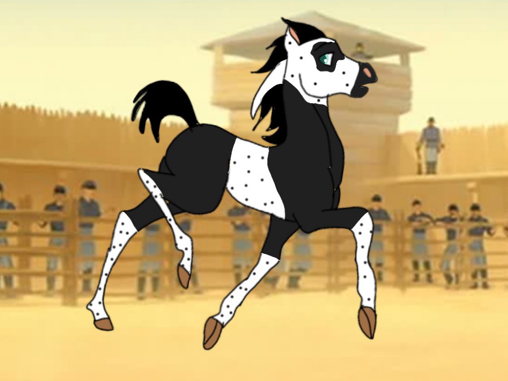 Grace as a foal