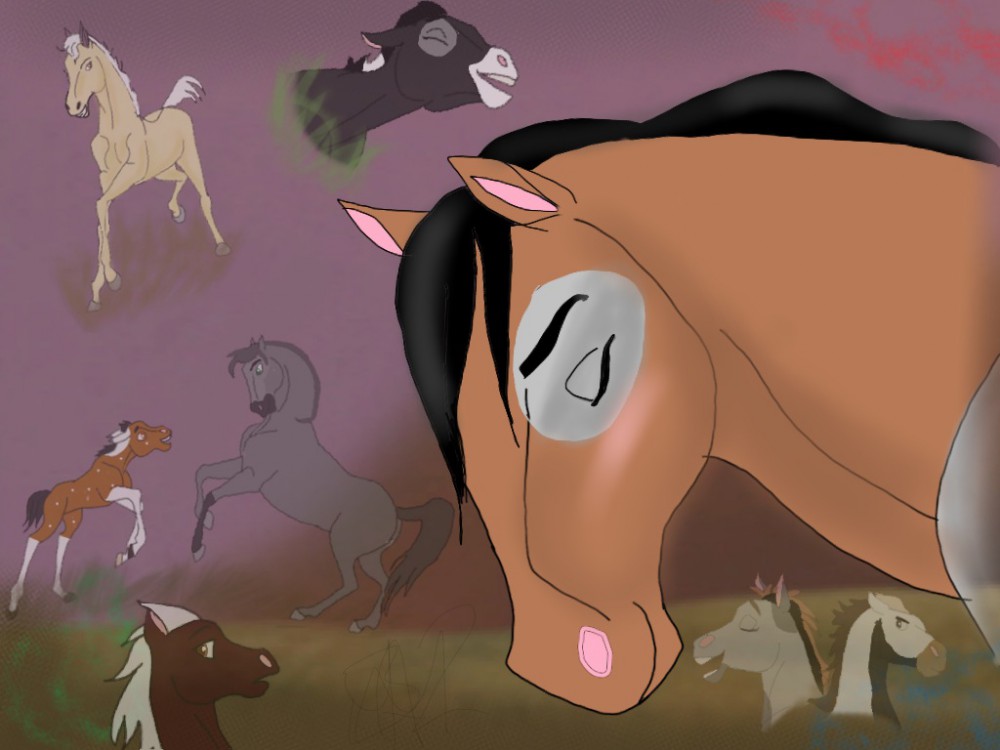 Request of LugiaLover- When all here foals <3