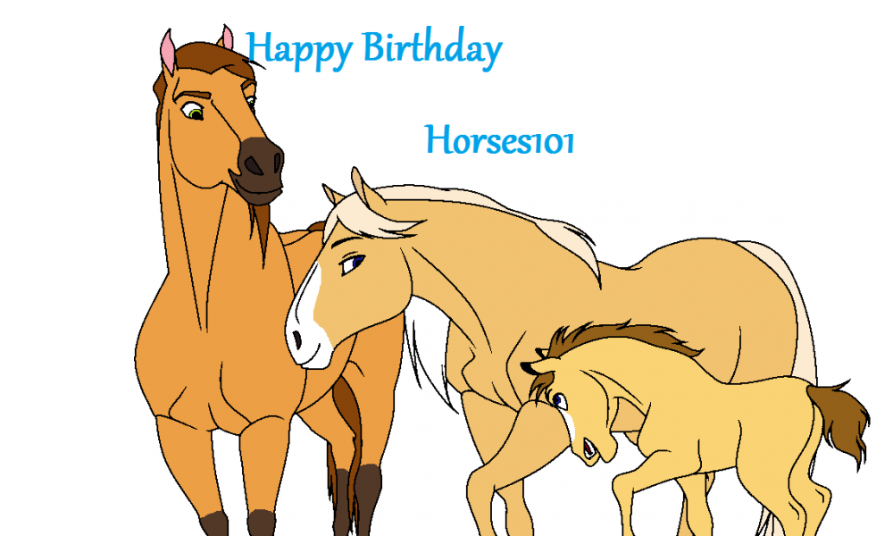Happy Early Birthday Horses101