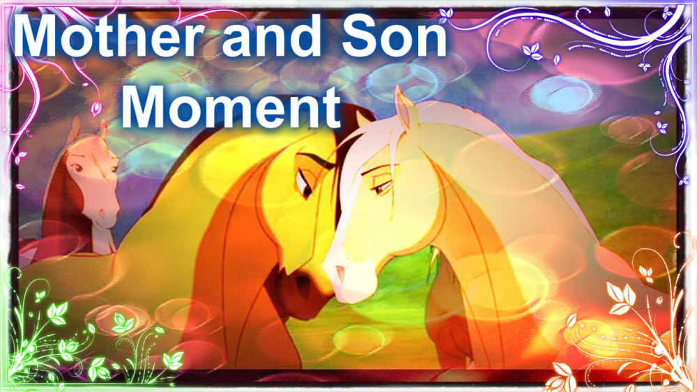 Mother and Son Moment