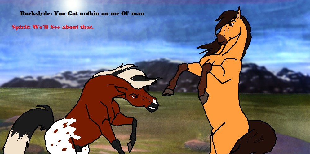 Beat it ol' man!