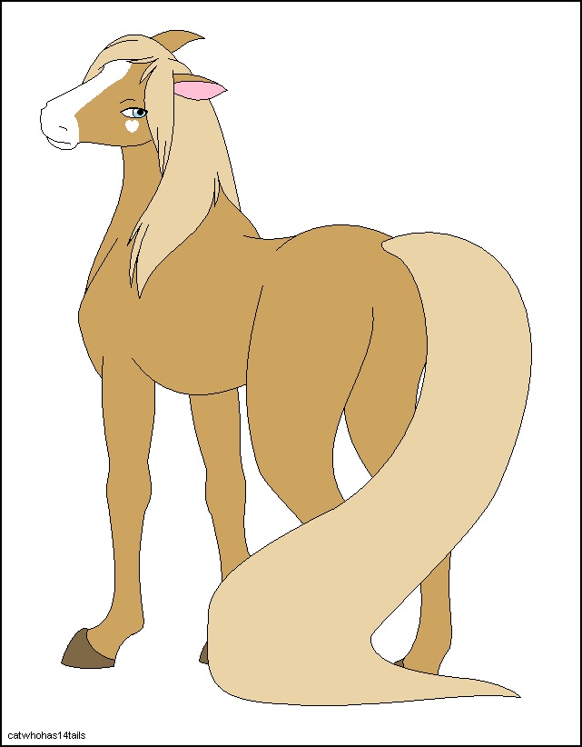 Foal sitting 