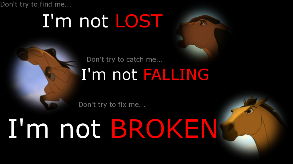 I'm not BROKEN