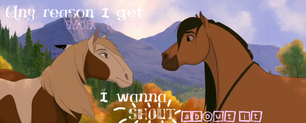 Shout about it~