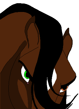 broken's face