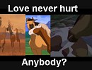 Love wasn't suppose to hurt