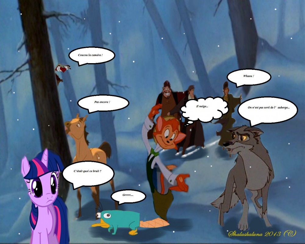 Projet : Noël en danger ! ( dialogue )