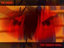 The anger...
