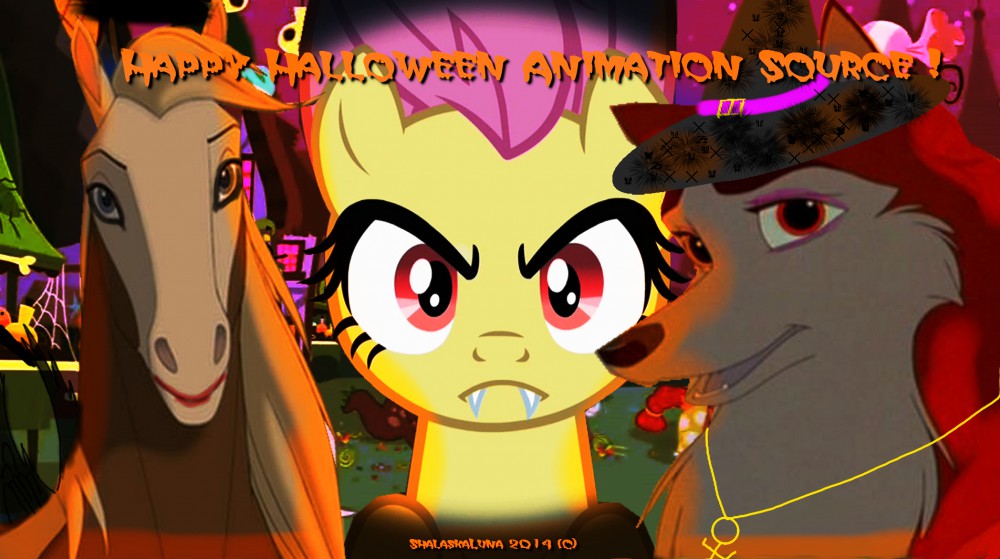 Happy halloween Animation source !