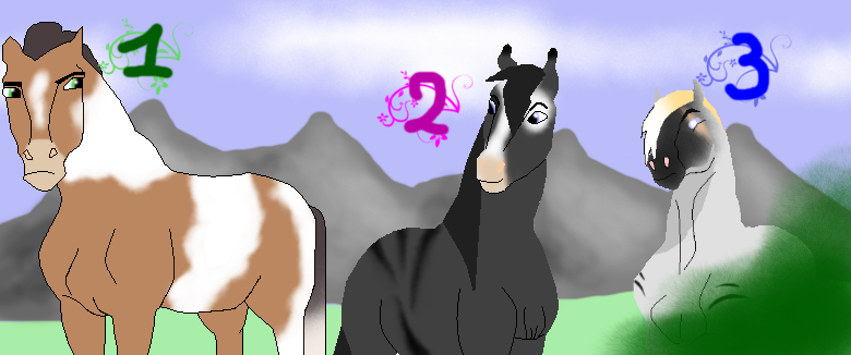 three adoptables
