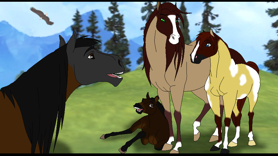 A family of four