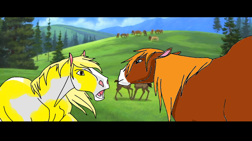 Tempie and a New Char...That She Doesn't Like 