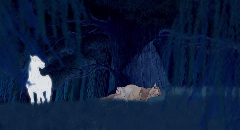 A new life is born where he had fallen