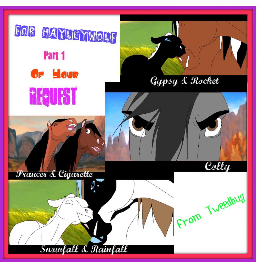 HayleyWolf Request - Collage of her Chars