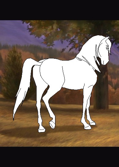 Mare Lineart