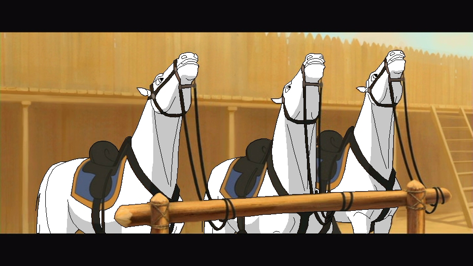 3 Calvary Horses
