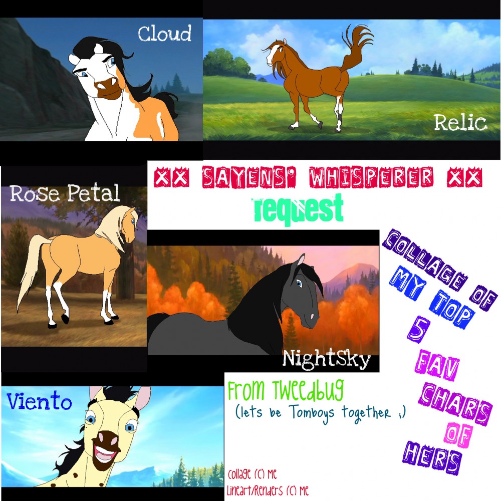 Xx Sayens' Whisperer xX - Collage of Chars