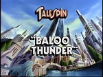 TaleSpin : Baloo Thunder picture