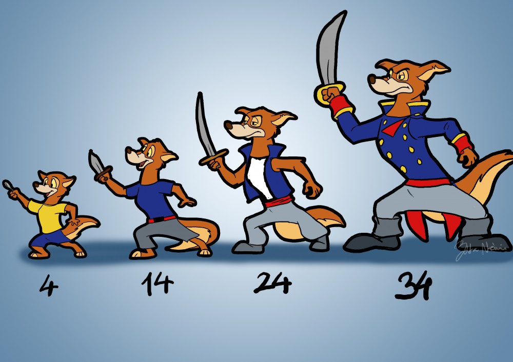 Don Karnage grew up