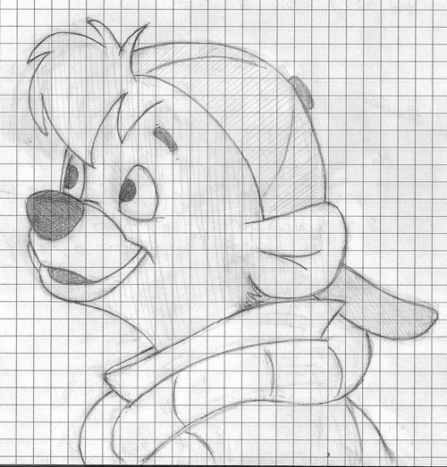 First sketch of Kit