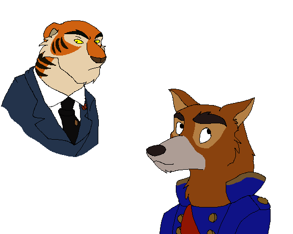 First Shere Khan and Don Karnage Doodle