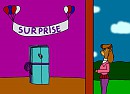 Baloo fait une surprise à Rebecca