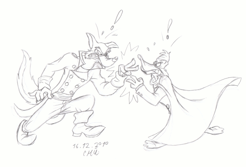 Don Karnage vs. Darkwing Duck
