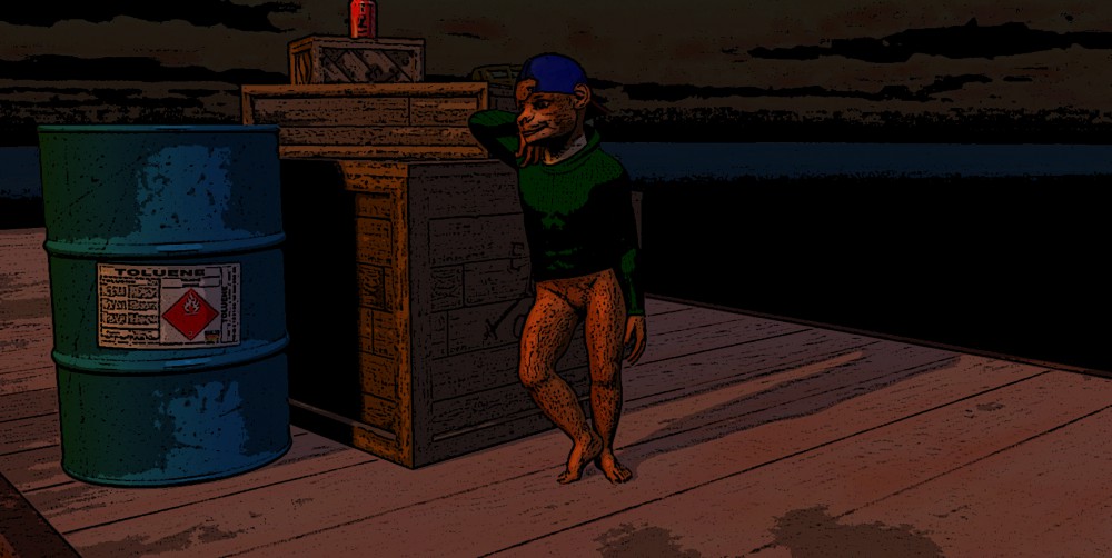 Docks - Cartoonified