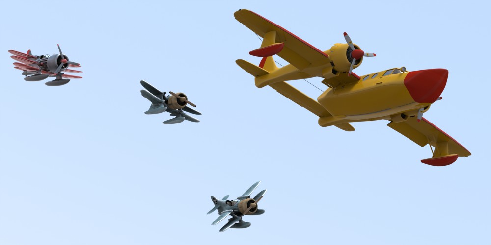 Sea Duck & Pirate Fighers 2
