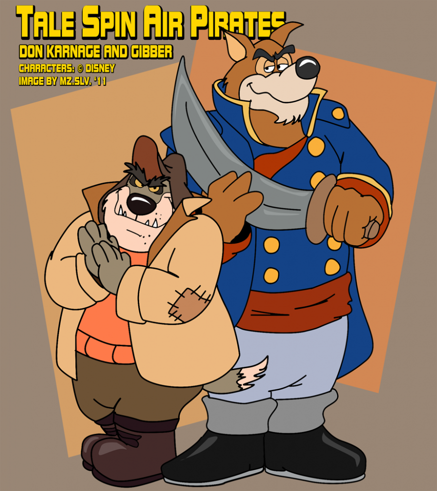 Don Karnage and Gibber