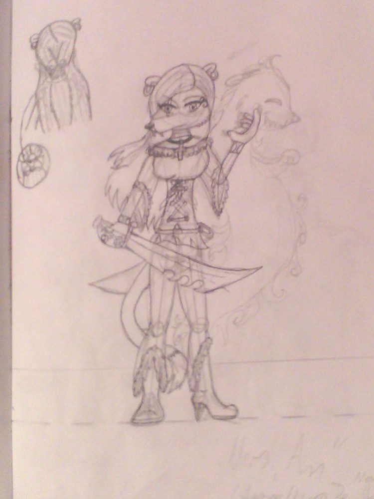 New Mysterious Talespin OC sketch