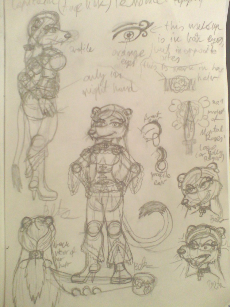 Angelina de Monicci - sketchy reference