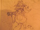Nooo! Whyyy did you do thiiis, Cap'n?! (sketch)