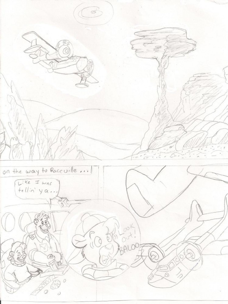 Talespin VS Concept Art