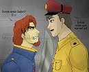 Baloo and Karnage- Human/anime form
