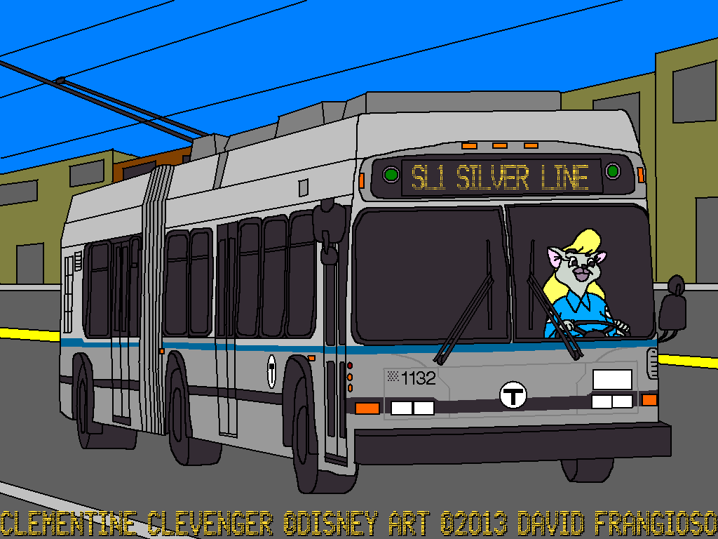 MBTA Silver Line Clementine Clevenger SL1