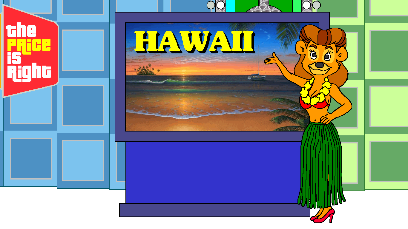 Rebecca Models a Trip To Hawaii