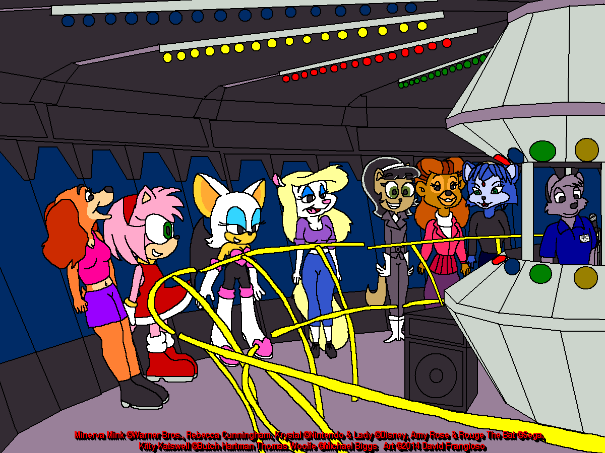 Minerva & Friends on the Starship 2000