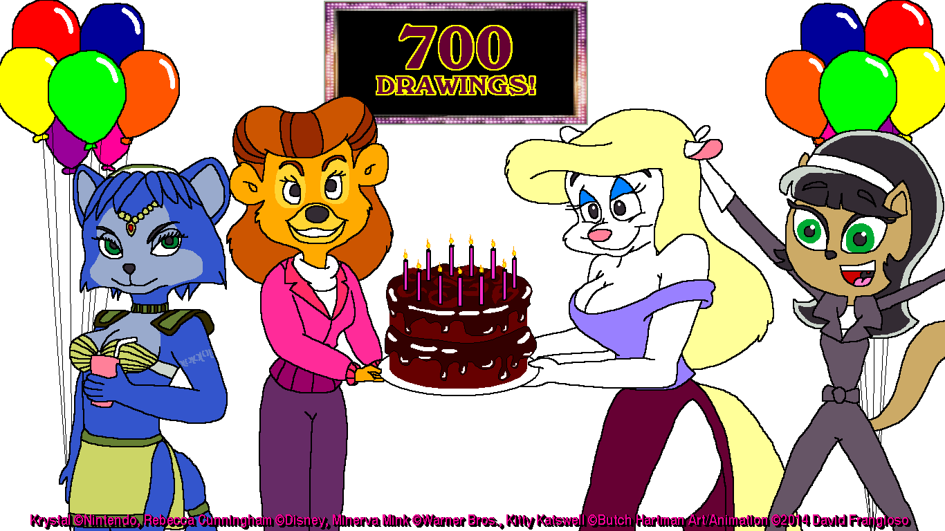 700 Drawings of Minerva Mink