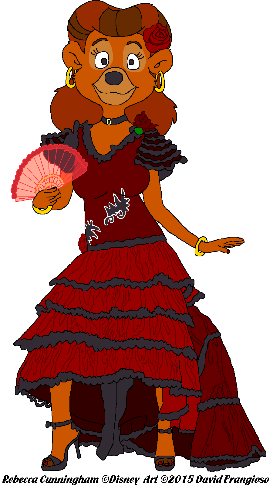 Flamenco Dancer Rebecca Cunningham - Bamboléo