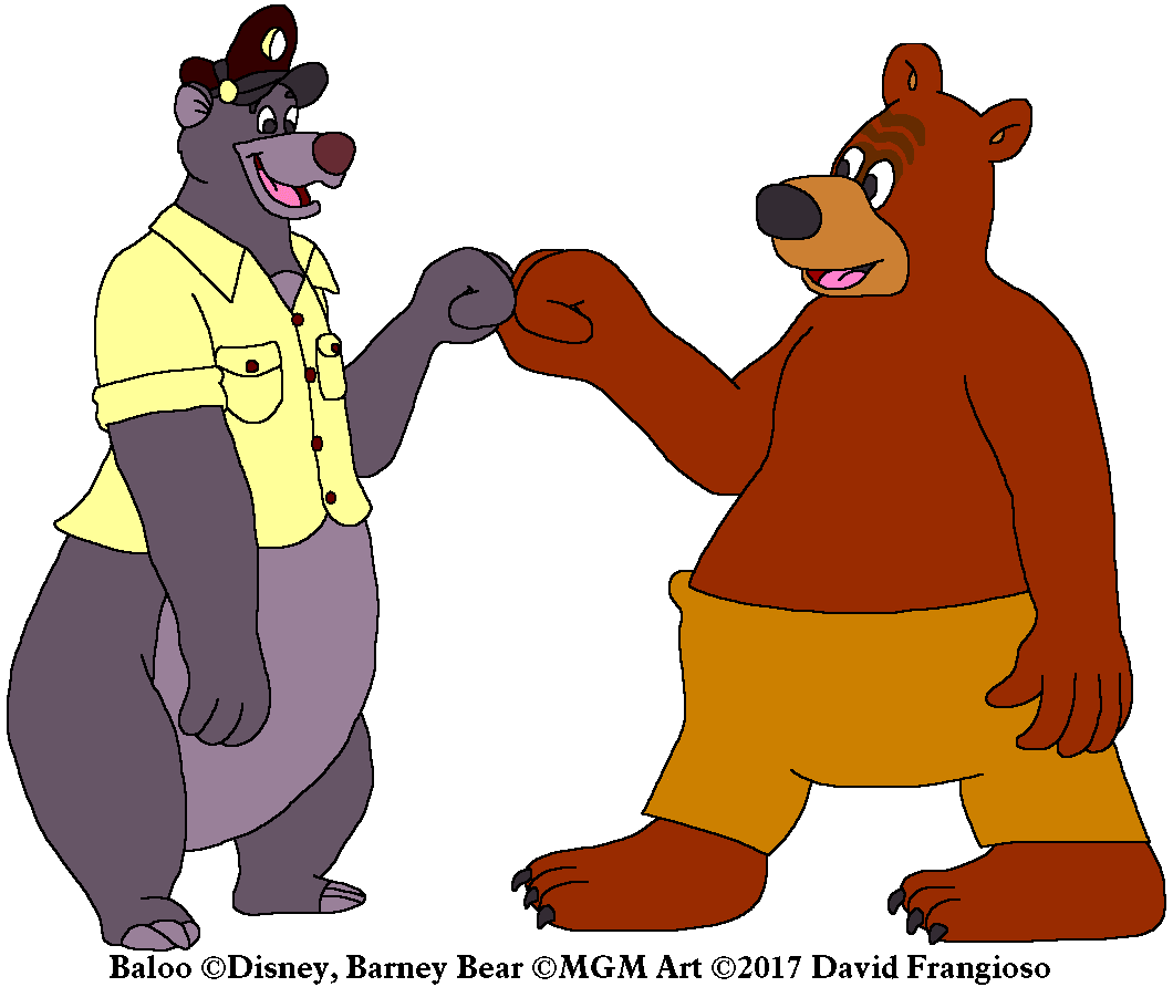 Baloo & Barney Bear