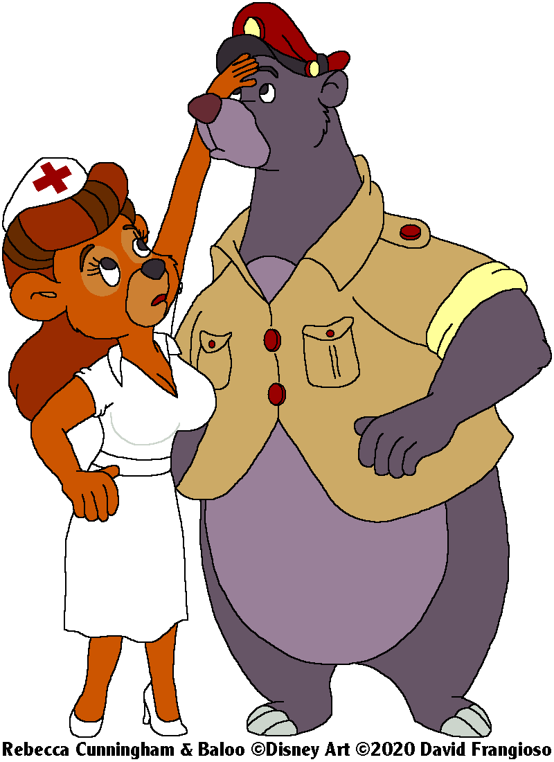 Nurse Rebecca Checking Baloo's Health