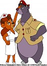 Nurse Rebecca Checking Baloo's Health