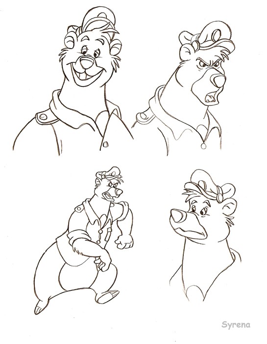 Syrena - Baloo sketch