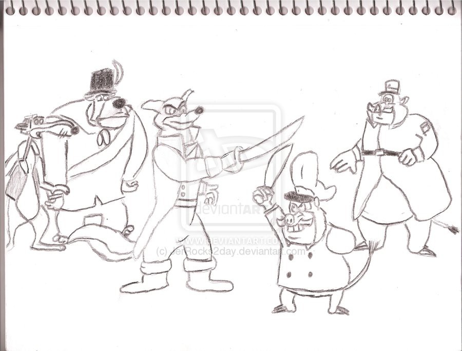 JerRocks2day - Air pirates vs Thembrians artwork
