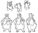Opus - Baloo modelsheet