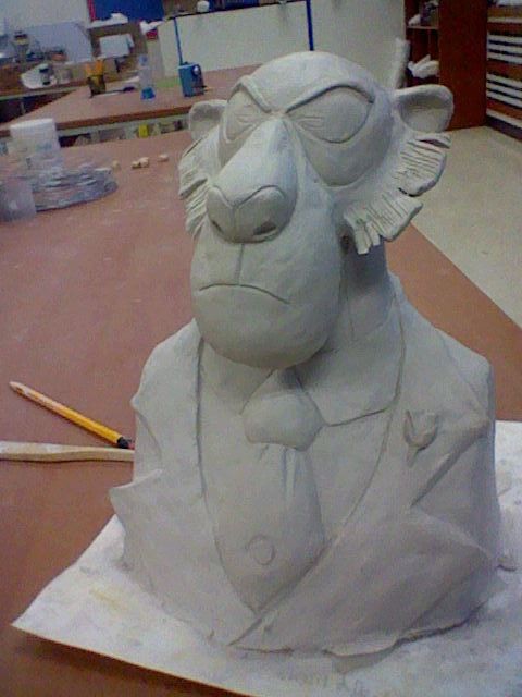 WIP: Shere Khan Bust