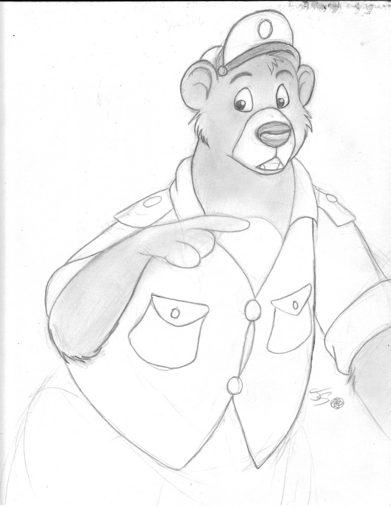 Baloo drawing